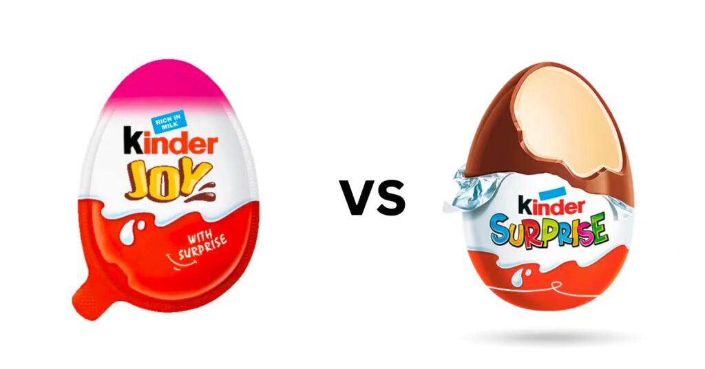 Kinder Joy vs Kinder Surprise