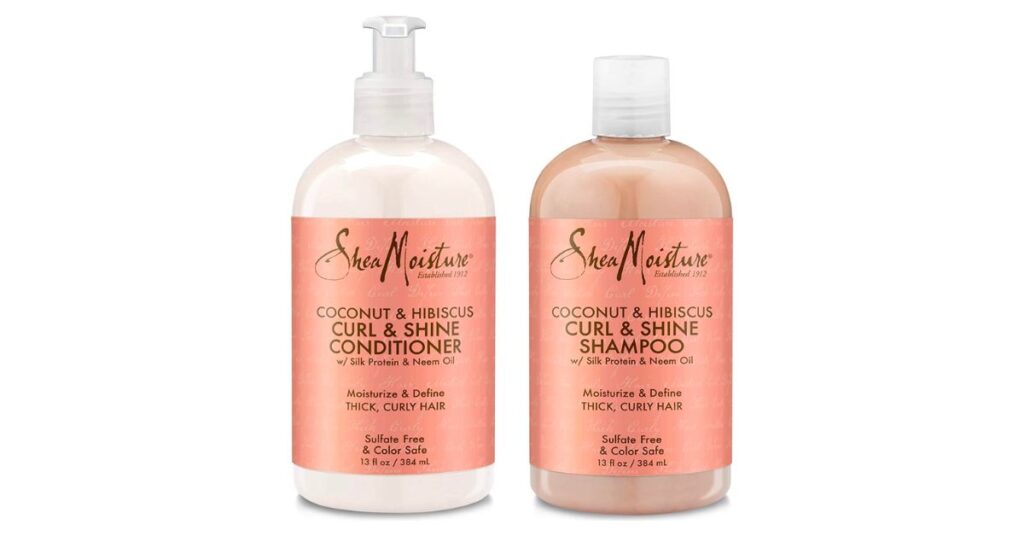 Shea Moisture Shampoo and Conditioner Review