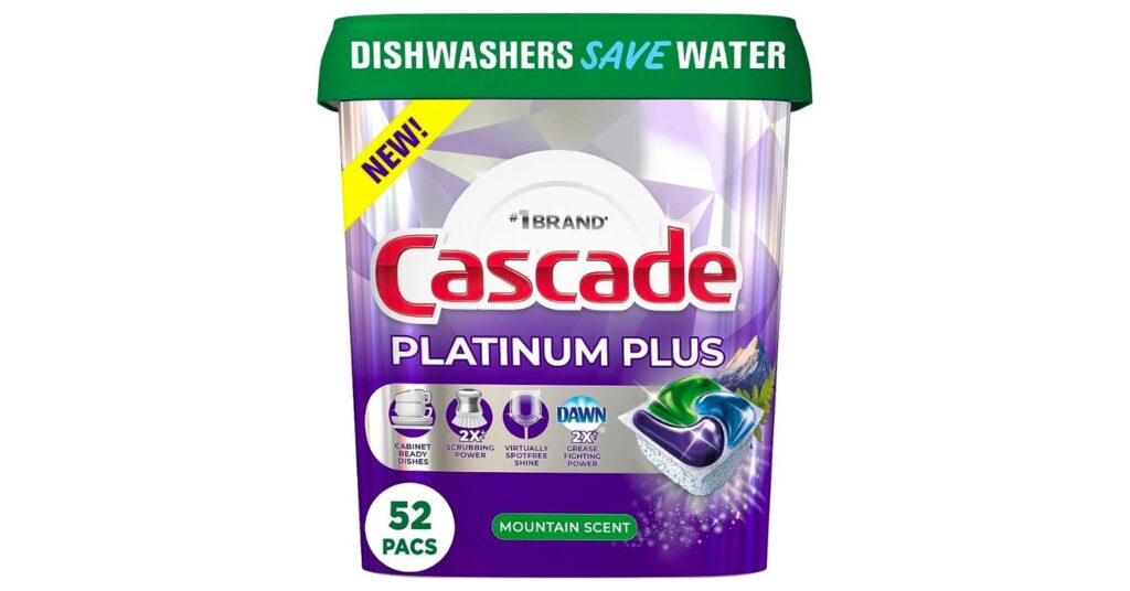 are cascade pods bad for your dishwasher