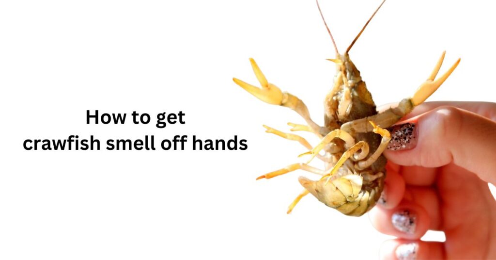 How to Get Crawfish Smell off Hands