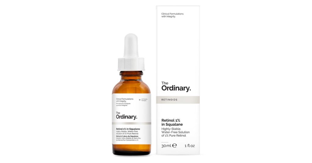 the ordinary retinol before or after moisturizer