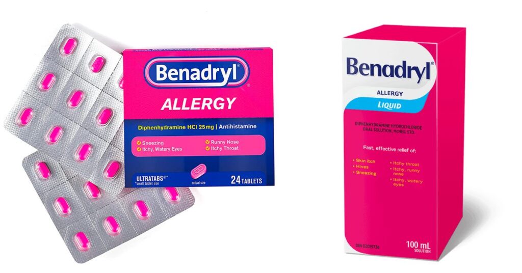 Does Benadryl Have Calories