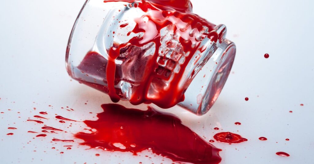 Does Fake Blood Stain Car Paint