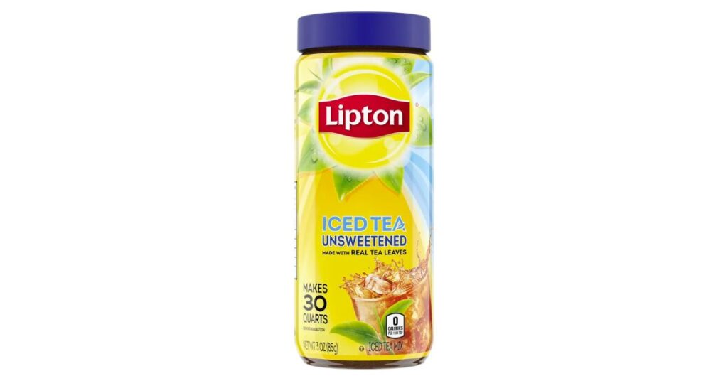 Is Lipton Unsweetened Tea Good For You