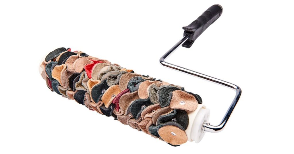 What Does A Leather Texture Roller Do