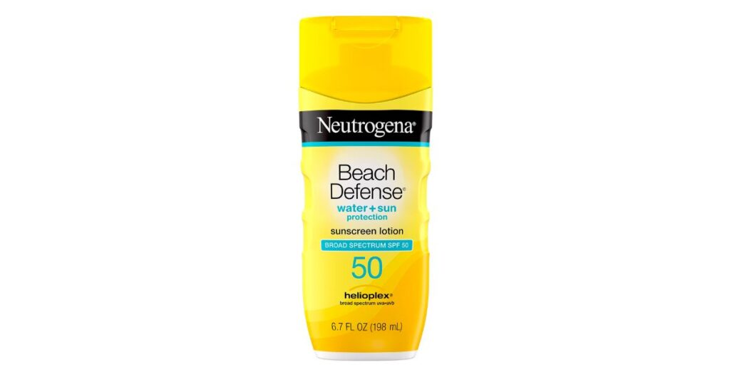 Is Neutrogena Beach Defense Reef Safe