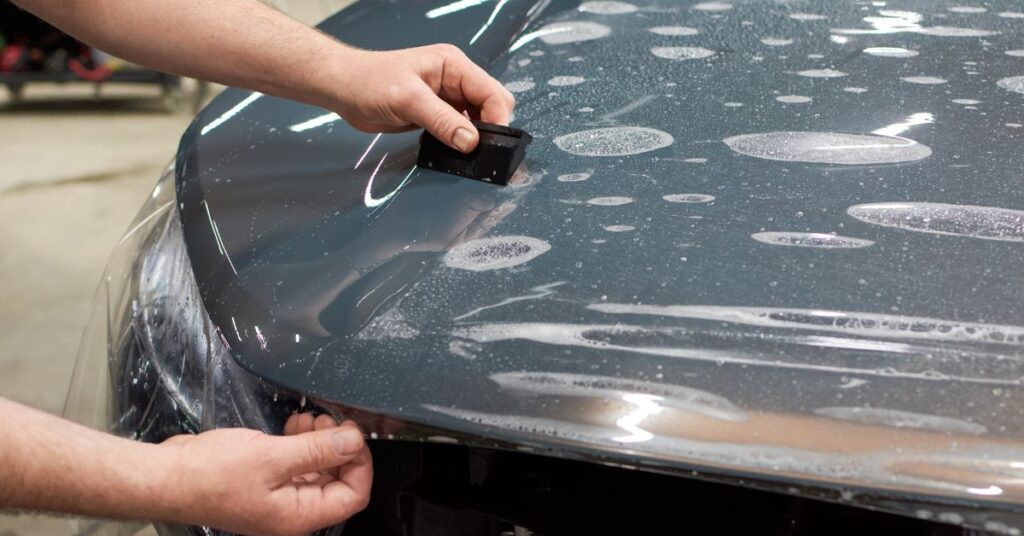 When To Remove Tape After Painting Car